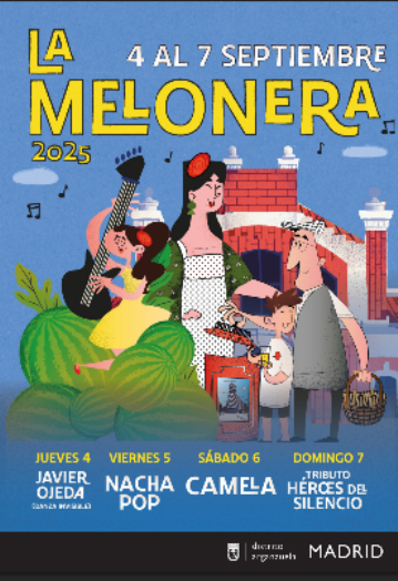 Fiestas de La Melonera 2025. Actividades Infantiles en Arganzuela